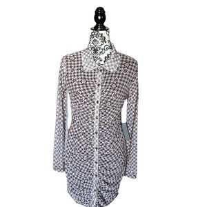 J FOR JUSTIFY CINCHED FRONT DRESS